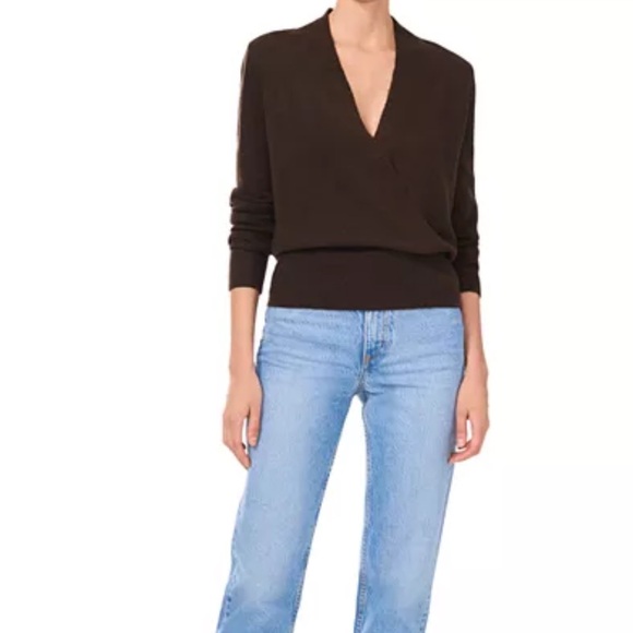 BB Dakota Black V-Neck long sleeve Sweater Small - Picture 9 of 9